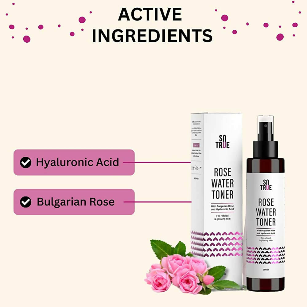 Sotrue Rose Water Face Toner - Distacart
