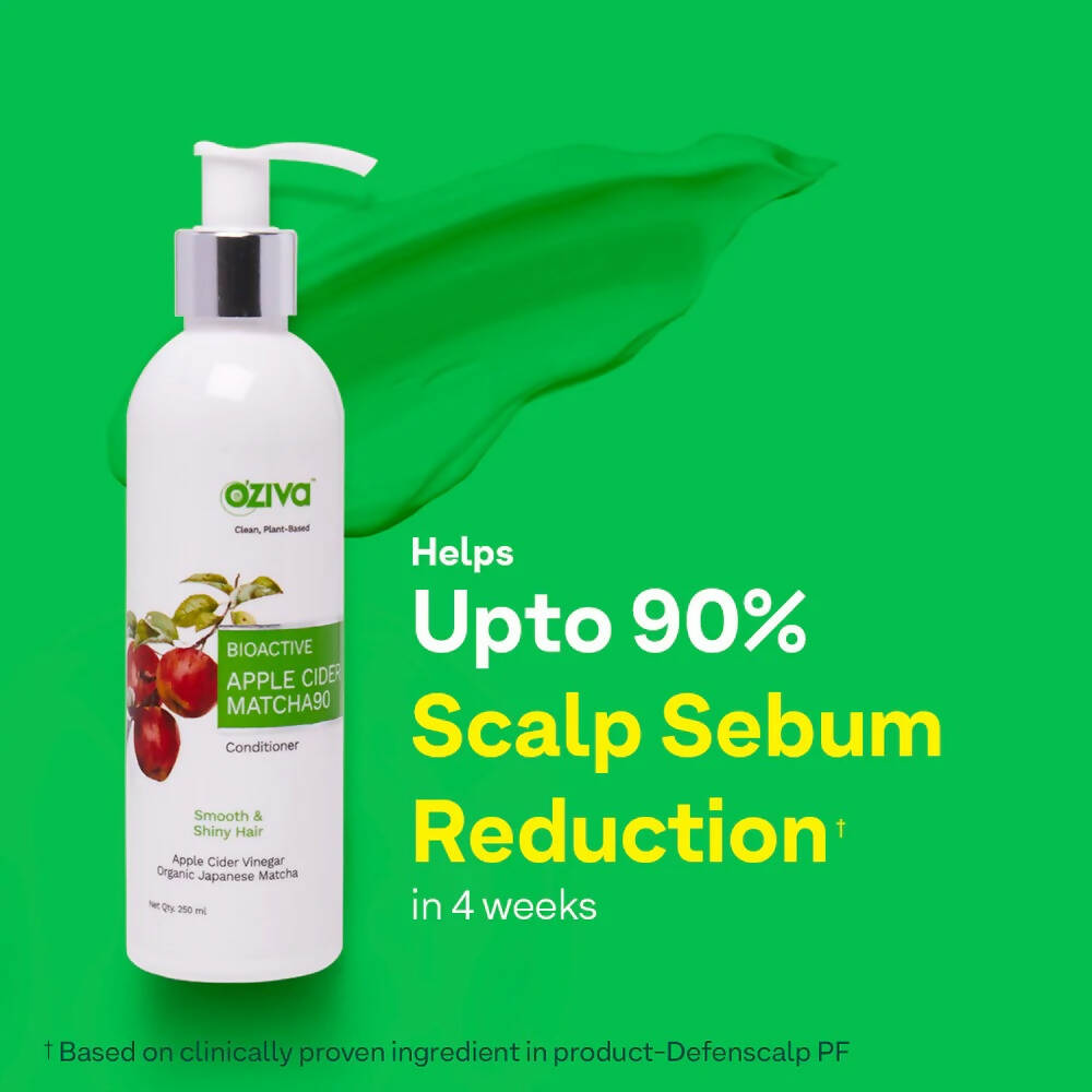 OZiva Bioactive Apple Cider Vinegar Matcha90 Conditioner - Distacart