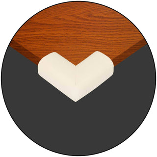 Safe-O-Kid High Qualityhigh Density L-Shaped Large Nbr Corner Cushions - Cream - Distacart