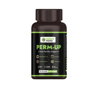 Nature Mania Perm-Up Capsules (Male Sperm Count Booster) - Distacart
