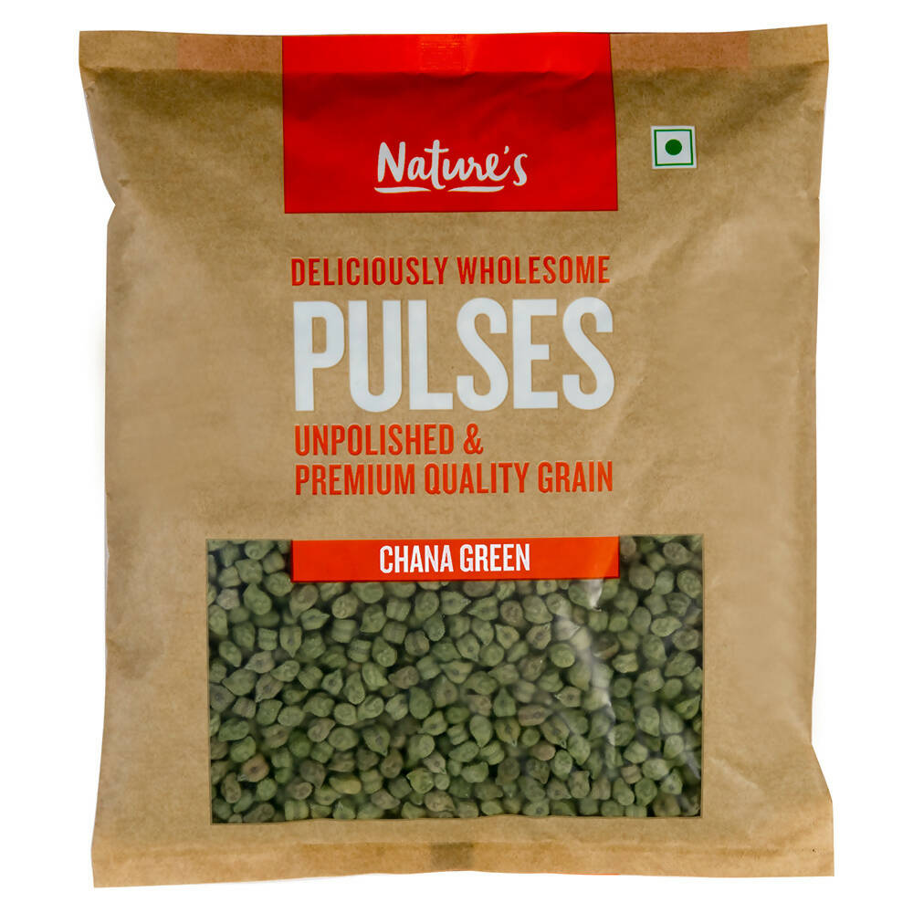 Nature's Chana Green Whole - Distacart