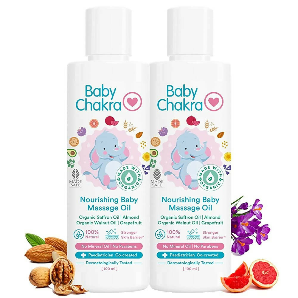 BabyChakra Nourishing Baby Massage Oil - Distacart