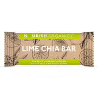 Thumbnail for Nourish Organics Lime Chia Bar - Distacart
