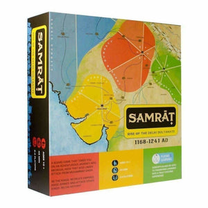 Samrat Strategy Board Game Based on Indian Kings History - Distacart