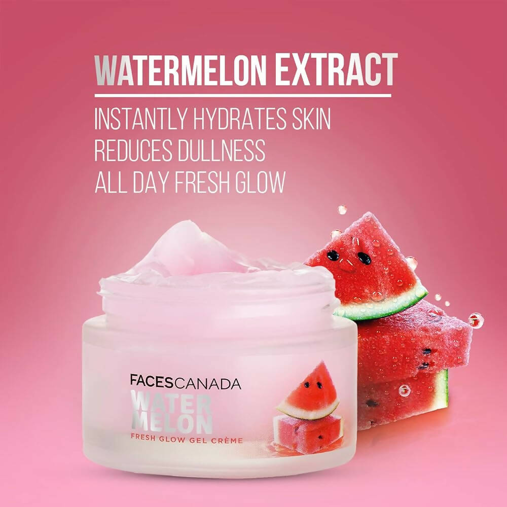Faces Canada Water Melon Fresh Glow Gel Creme - Distacart