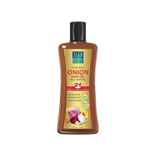 Astaberry Ayurvedic Onion Hair Oil - Distacart