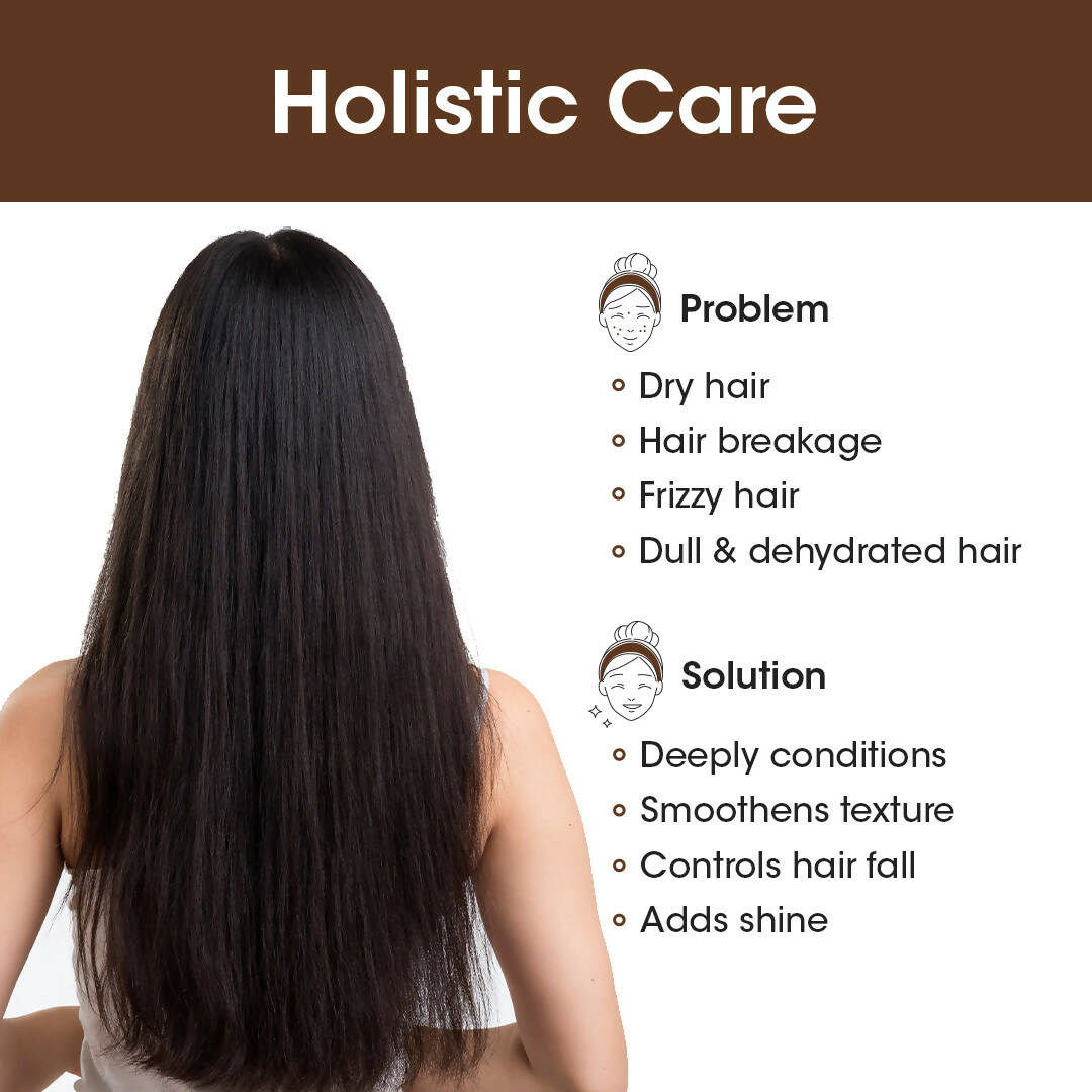 TAC - The Ayurveda Co. Bhringabali Hair Conditioner for Dry & Frizzy Hair with Amla & Bhringraj - Distacart