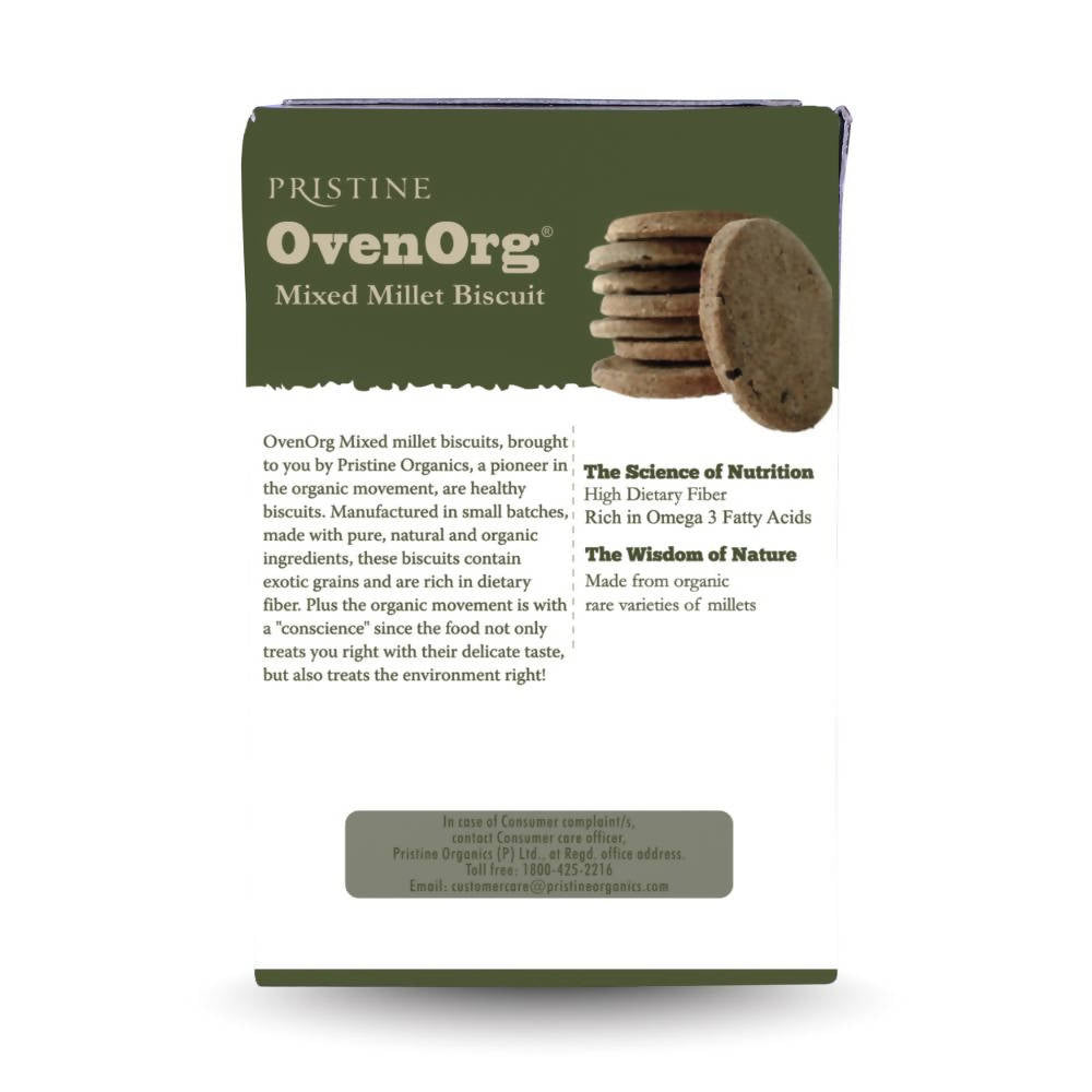 Pristine OvenOrg Mixed Millet Biscuits