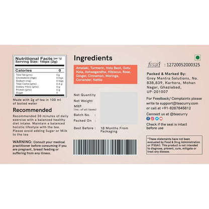 Teacurry Collagen Builder Tea Bags - Distacart