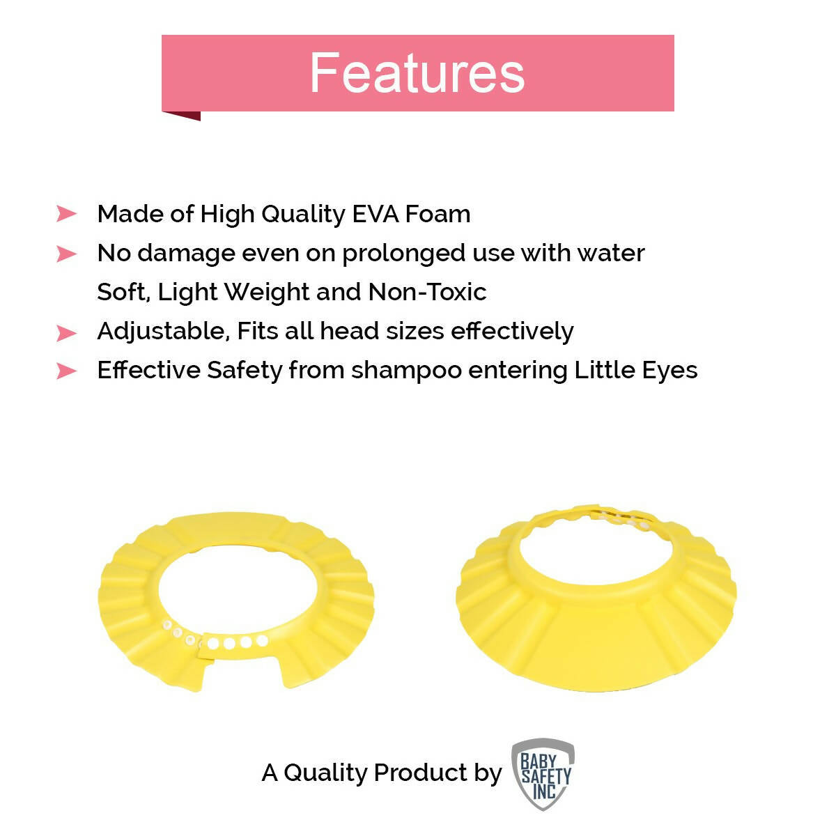 Safe-O-Kid No Tears, Fit-All Adjustable Kid'S Shampoo Hat - Distacart