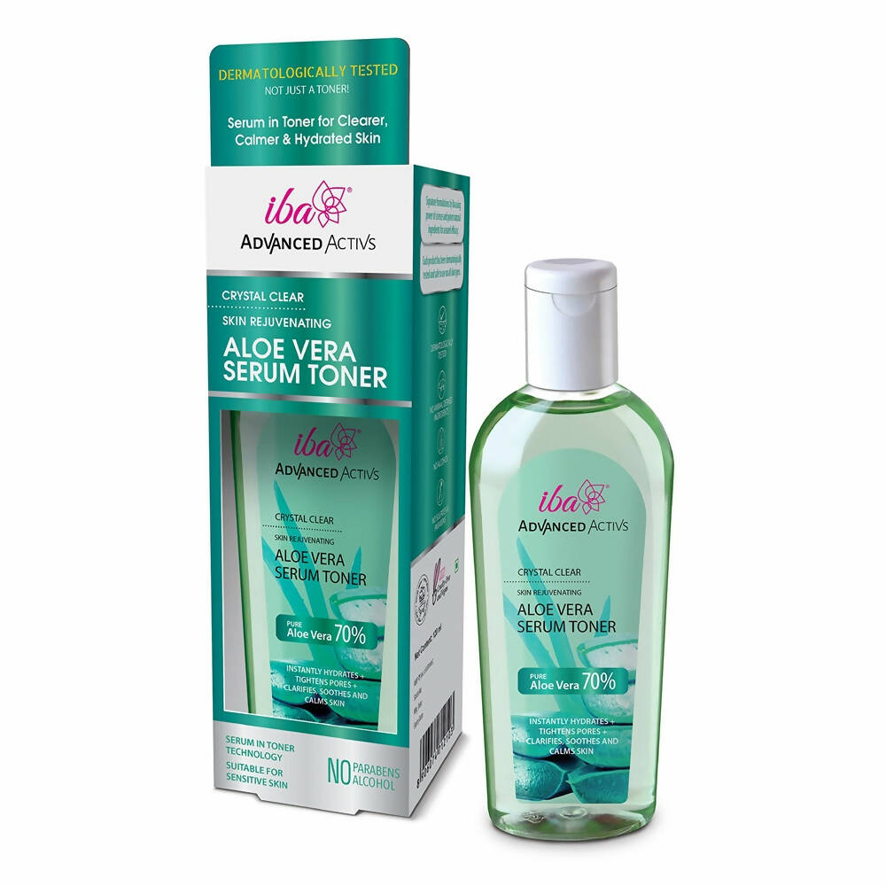 Iba Advanced Activs Crystal Clear Aloe Vera Serum Toner - Distacart