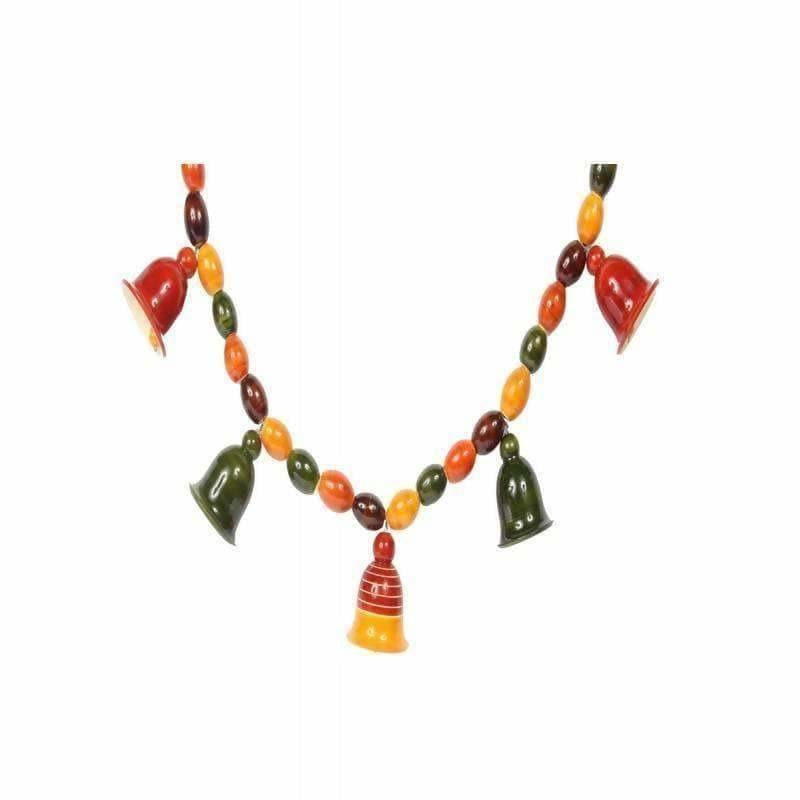 Etikoppaka Handmade Wooden  Door Hanging With Bells - Distacart