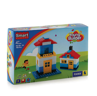 Peacock Young Builder Set Building Block Set For Kids - Distacart