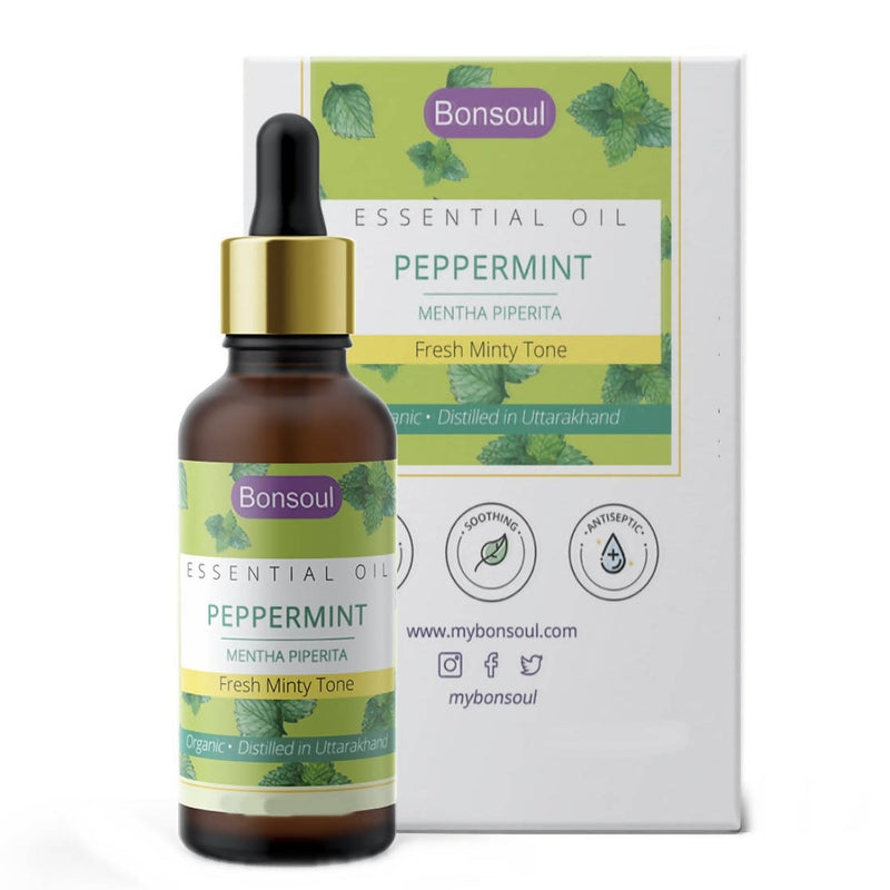 Bonsoul Peppermint Essential Oil - Distacart
