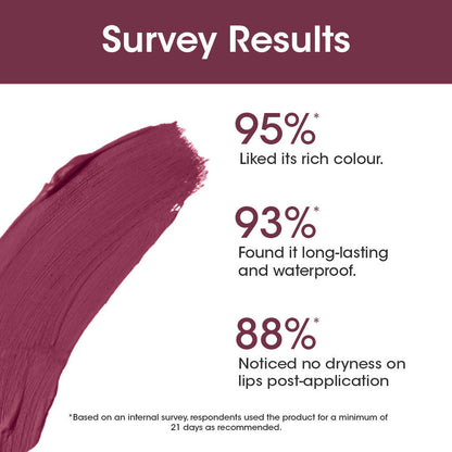 TAC - The Ayurveda Co. Liquid Matte Velvet Mauve Lipstick - Distacart