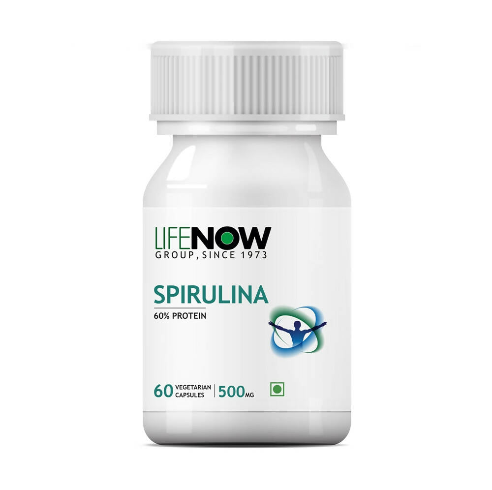 Lifenow Spirulina Capsules - Distacart
