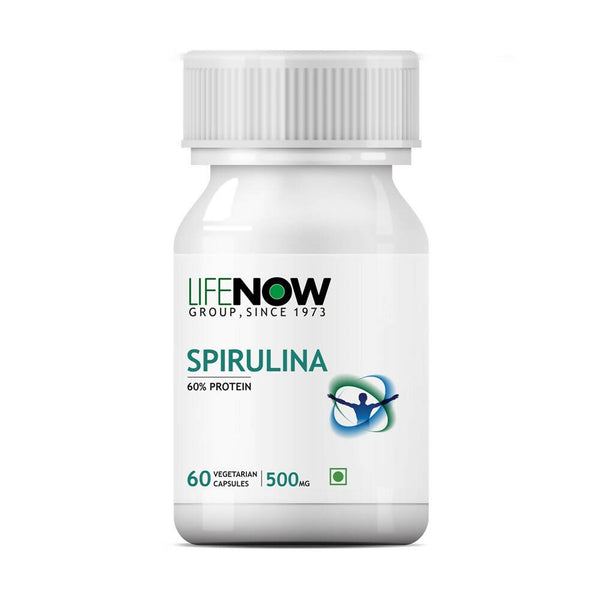 Lifenow Spirulina Capsules - Distacart