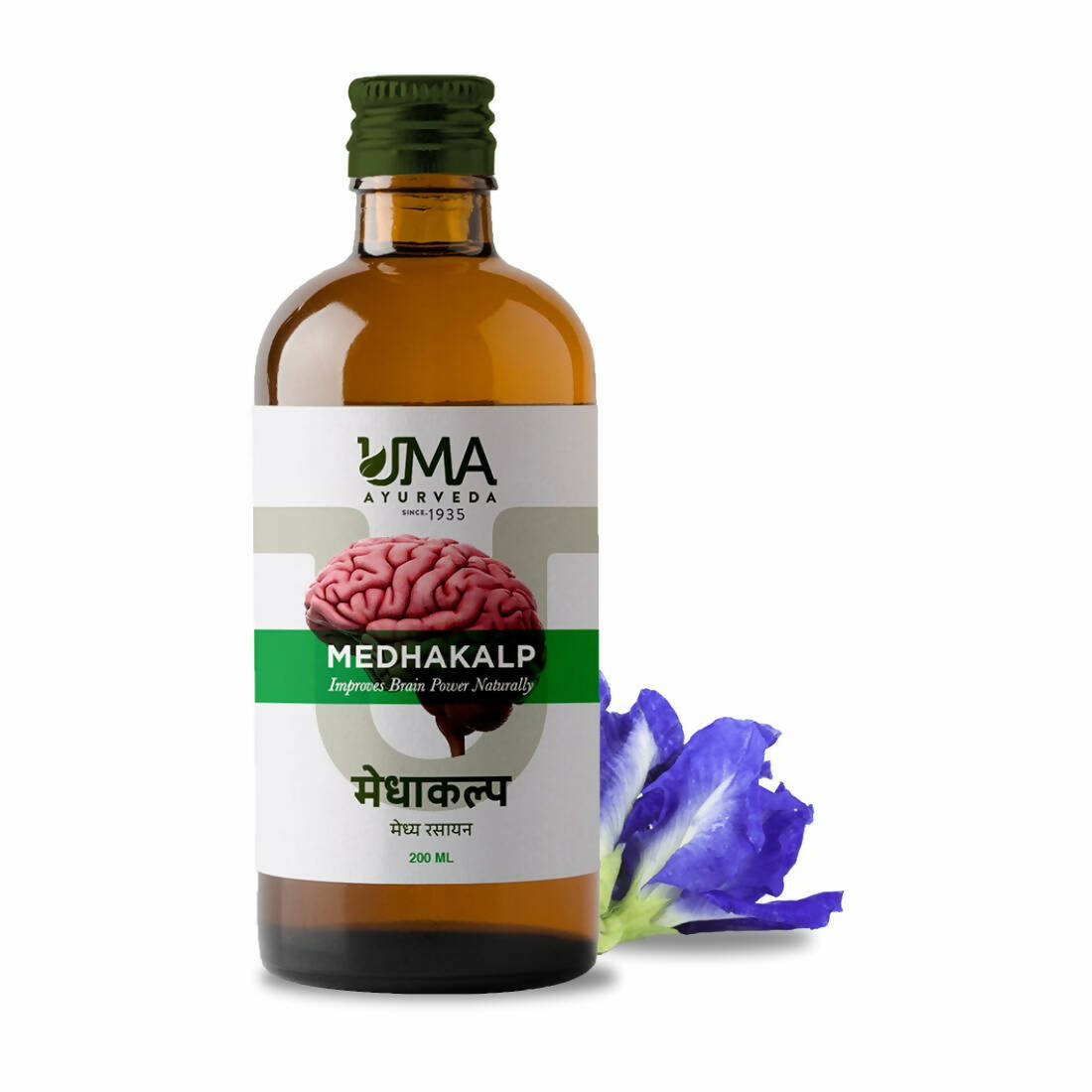 Uma Ayurveda Medhakalp Shankhpushpi Syrup - Distacart