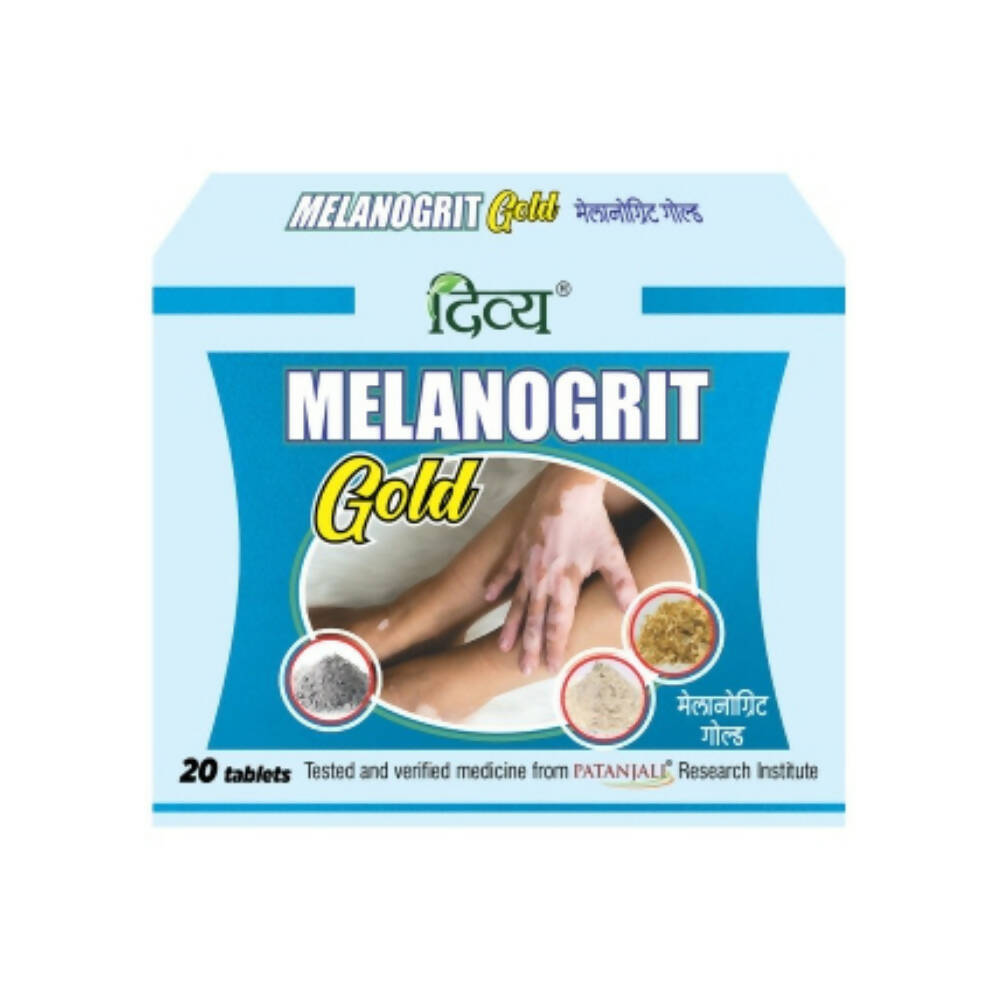 Patanjali Divya Melanogrit Gold Tablets - Distacart