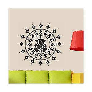Ganesha Motif Wall Sticker