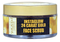 Thumbnail for Vaadi Herbals Instaglow 24 Carat Gold Face Scrub - Distacart