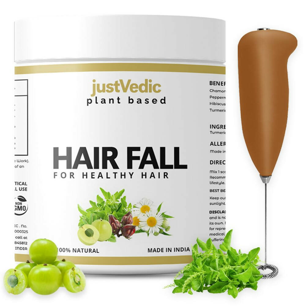 Just Vedic Hair Fall Drink Mix - Distacart