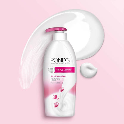 Pond's Triple Vitamin Moisturising Body Lotion - Distacart