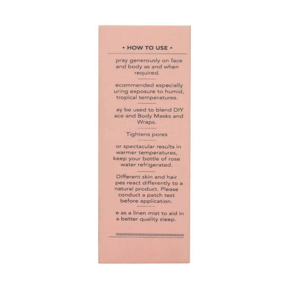 Februus Organics Bulgarian Rose Face Mist - Distacart
