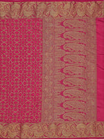Thumbnail for Mimosa Women's Pink Patola Art Silk Saree - Distacart
