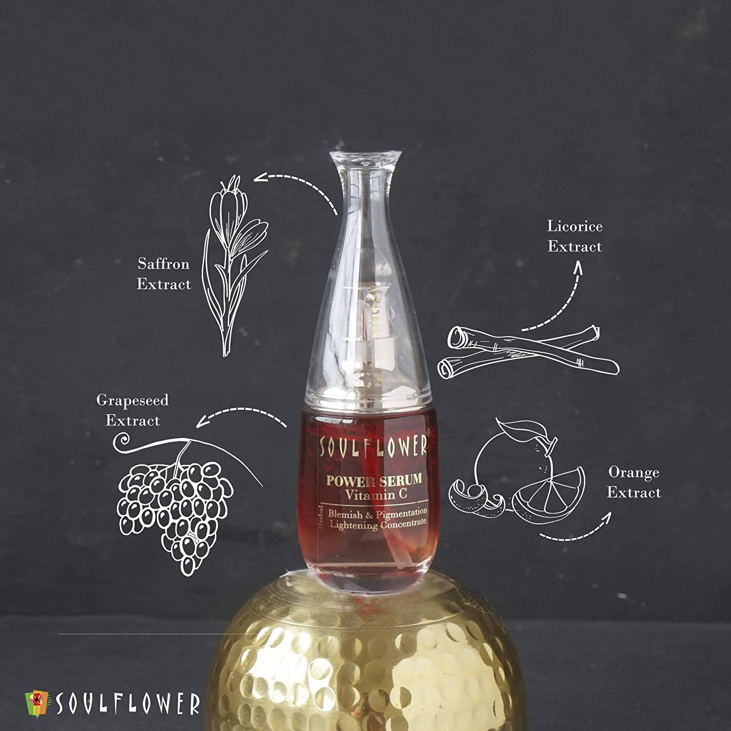 Soulflower Herbal Vitamin C Power Serum Online