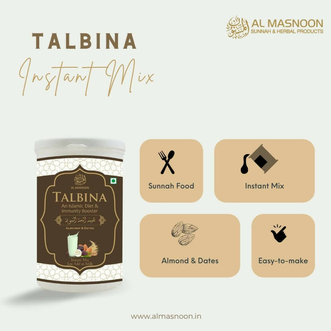Al Masnoon Talbina (Almond & Dates) Instant Mix - Distacart