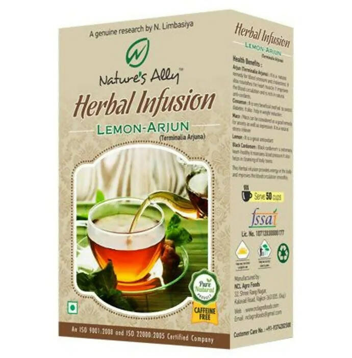 ‎Natures Ally Lemon-Arjun Herbal Infusion - Distacart
