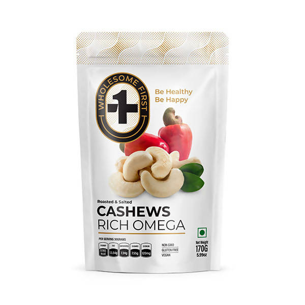 Wholesome First Roasted & Salted Cashews - Distacart