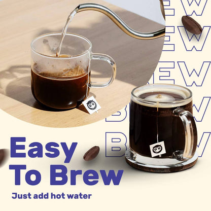 Sleepy Owl Coffee Hot Brew Caramel Bags