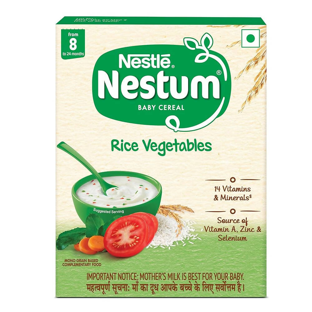 Nestle Nestum Baby Cereal - Rice Vegetables (8 Months-24 Months) - Distacart