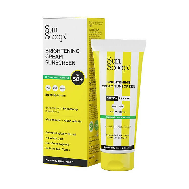 Sun Scoop Daily SPF 50 Sunscreen Cream - Distacart