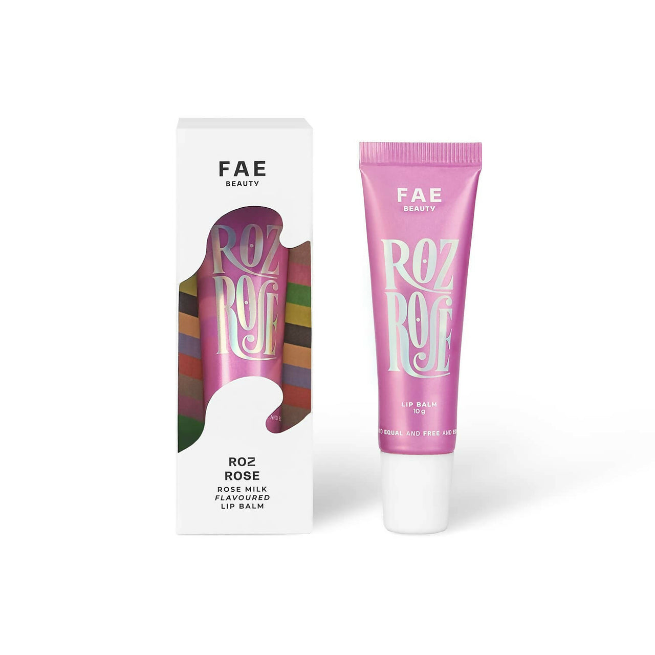 FAE Beauty Roz Rose Lip Balm SPF 20+ - Sheer Baby Pink - Distacart