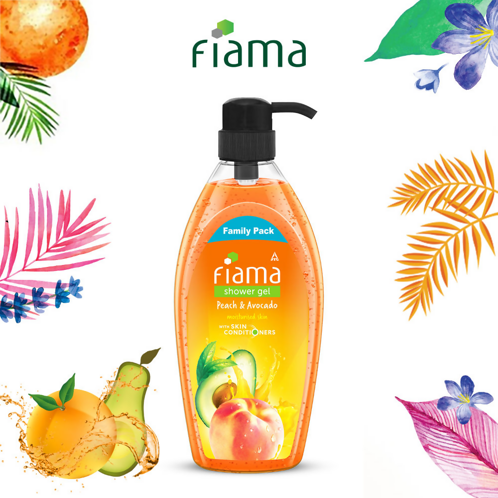 Fiama Shower Gel With Peach & Avocado - Distacart