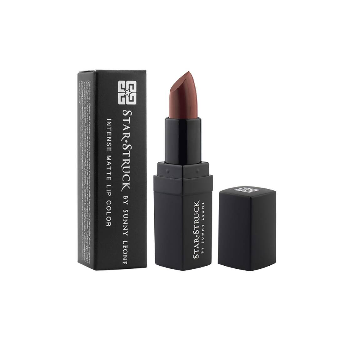 Star Struck By Sunny Leone Intense Matte Lip Color - Cinammon - Distacart
