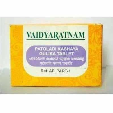 Vaidyaratnam Patoladi Kashaya Gulika