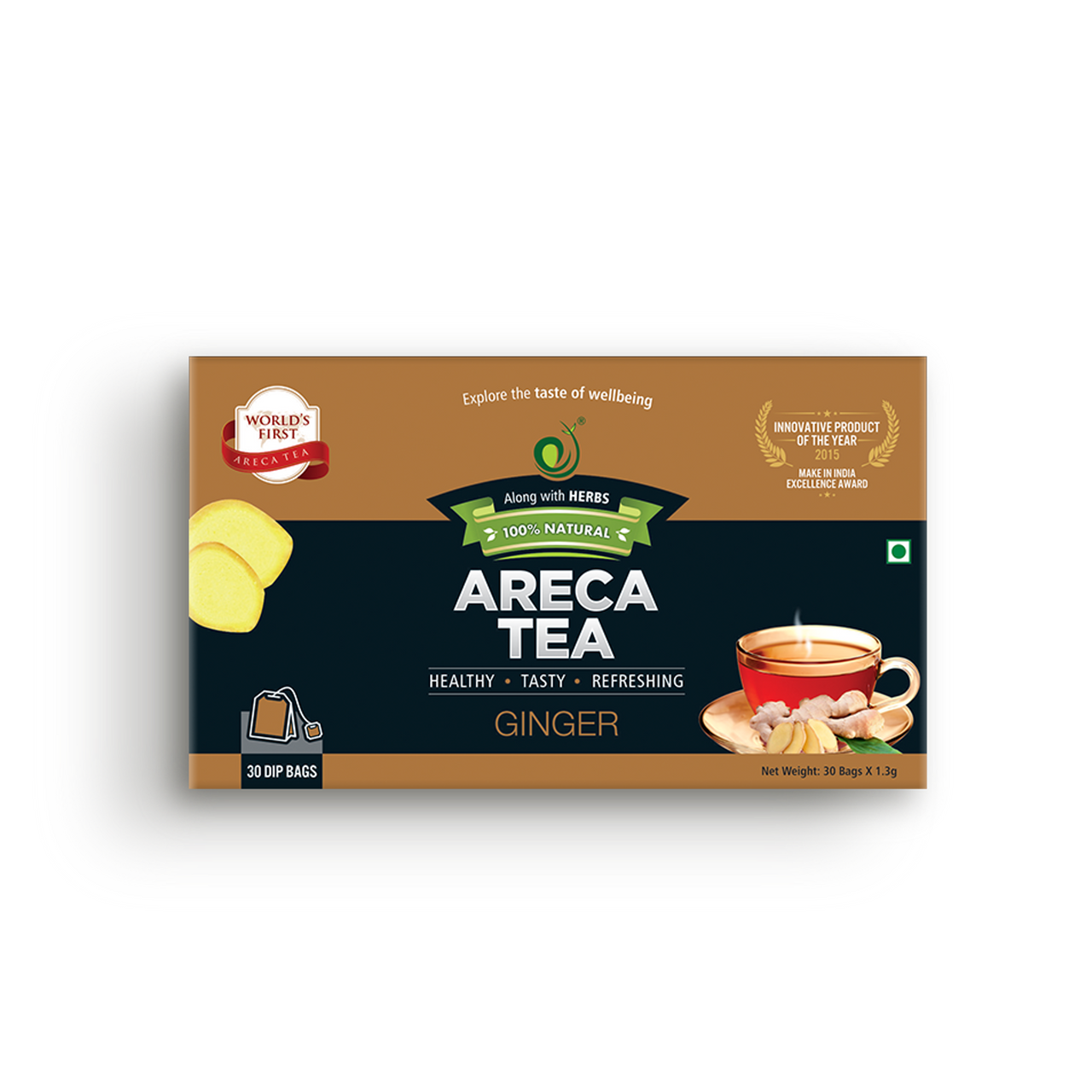 Green Remedies Areca Tea Ginger - Distacart