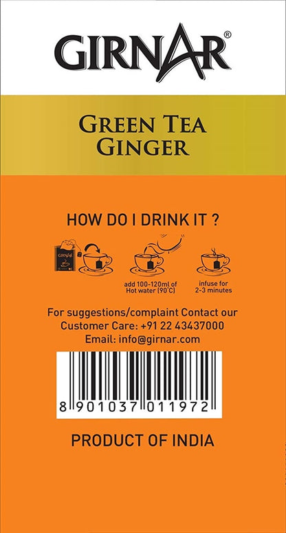 Girnar Green Tea Ginger How To Drink
