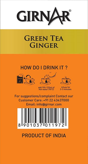 Girnar Green Tea Ginger How To Drink