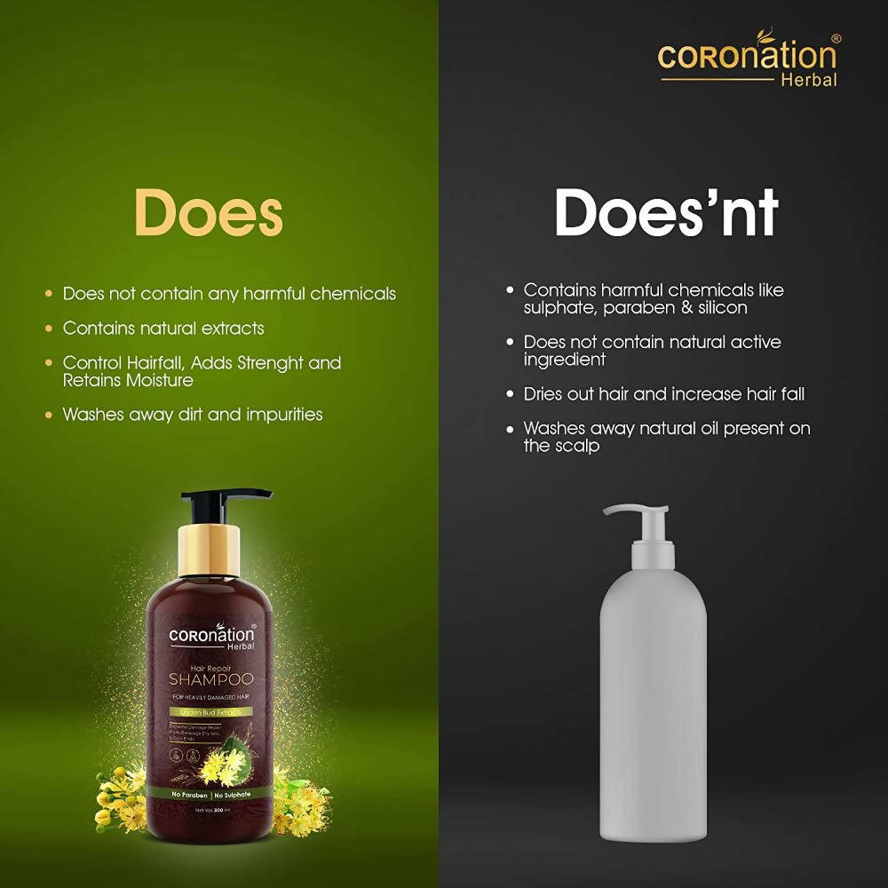 Coronation Herbal Hair Repair Shampoo - Distacart