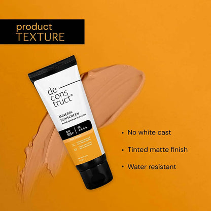 Deconstruct Mineral Sunscreen - Distacart