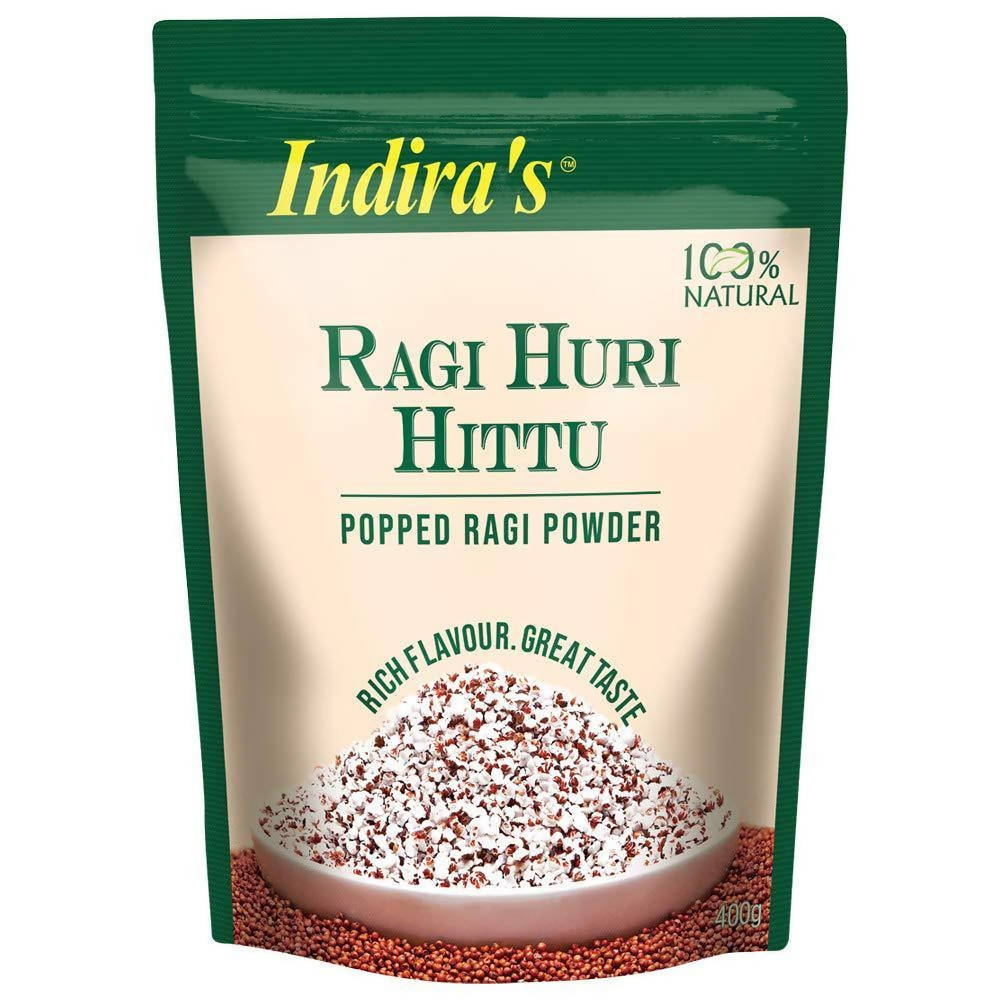 Indira's Ragi Huri Hittu Popped Ragi Powder - Distacart