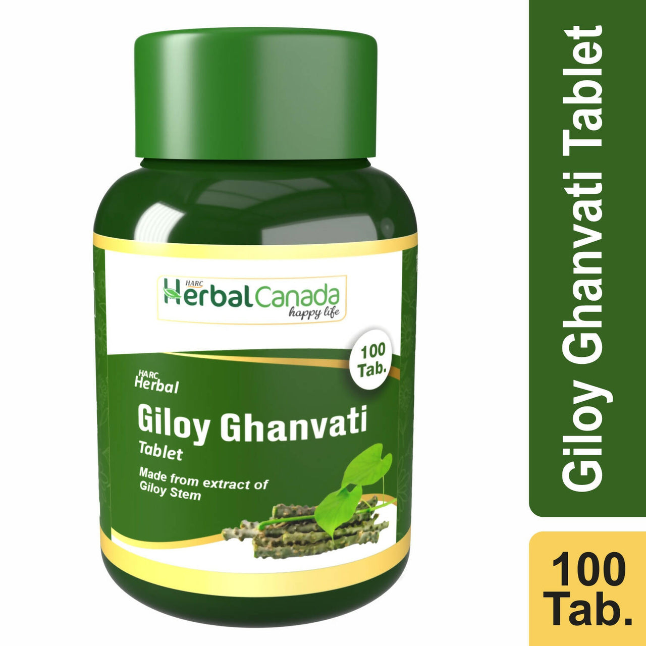 Herbal Canada Giloy Ghanvati Tablets - Distacart
