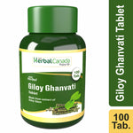 Thumbnail for Herbal Canada Giloy Ghanvati Tablets - Distacart
