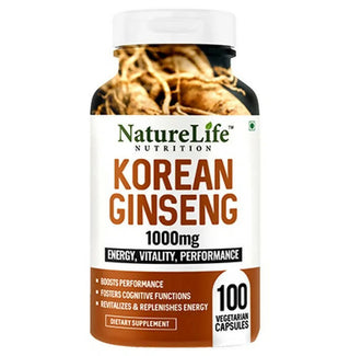 Nature Life Nutrition Korean Ginseng Capsules - Distacart