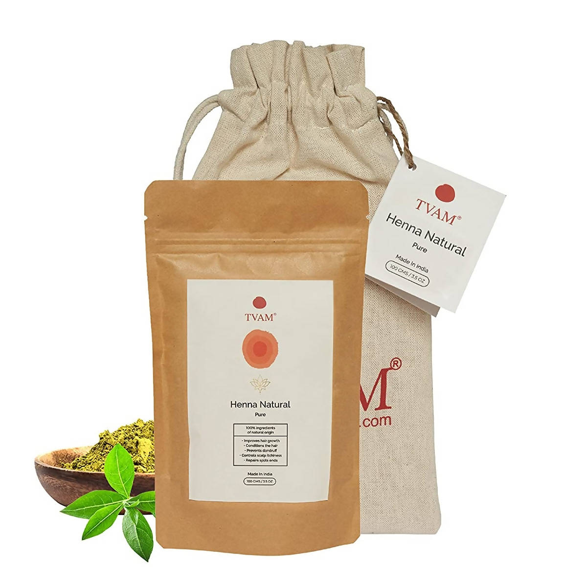 Tvam Henna Natural Hair Colour - Distacart